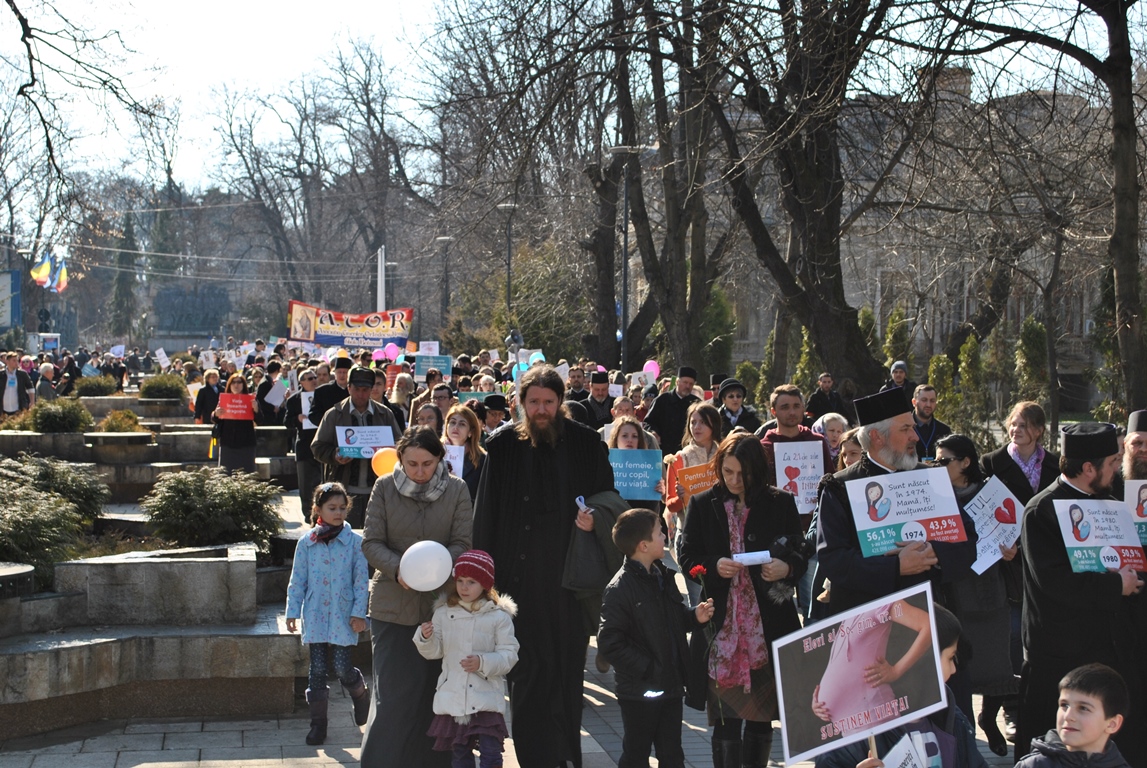 Marşul Pentru Viaţă sub cerul Botoşanilor