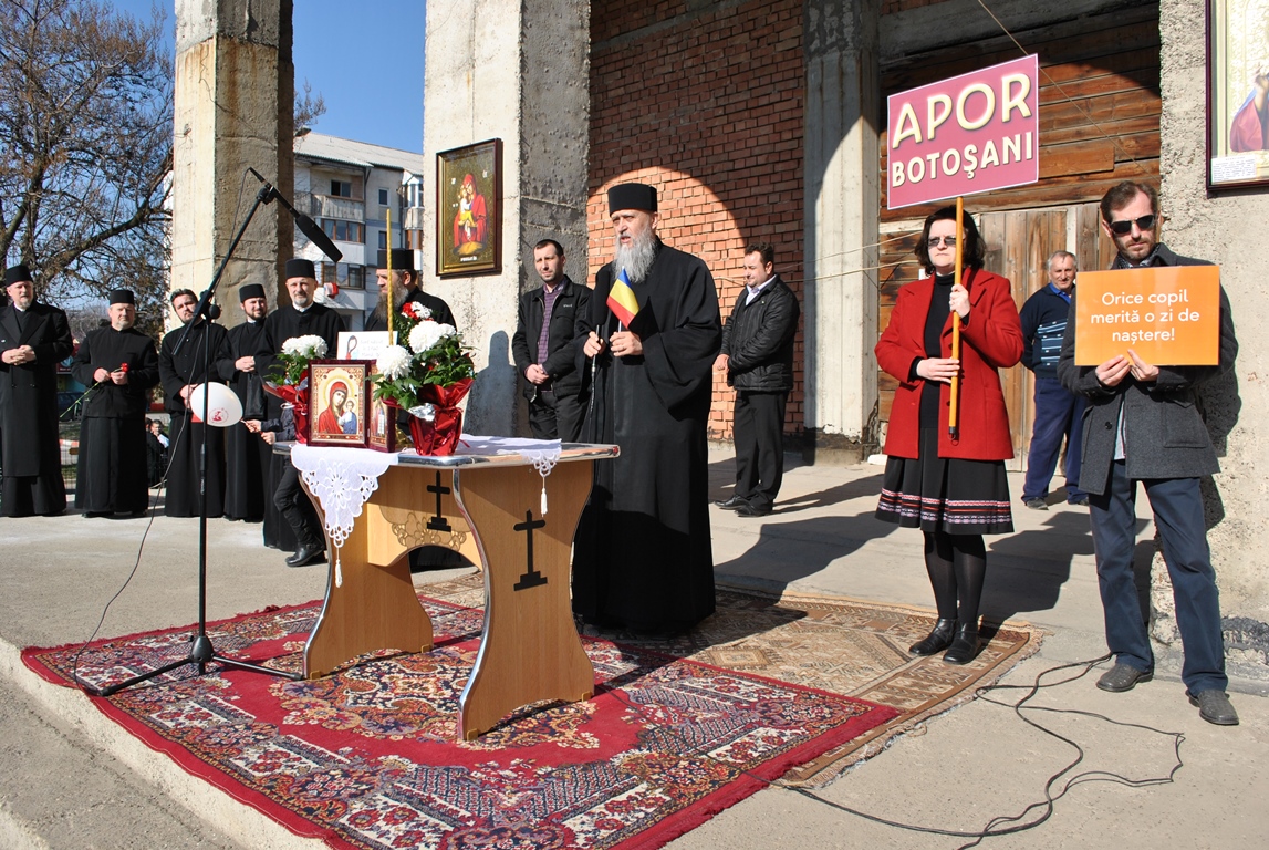 Marşul Pentru Viaţă sub cerul Botoşanilor