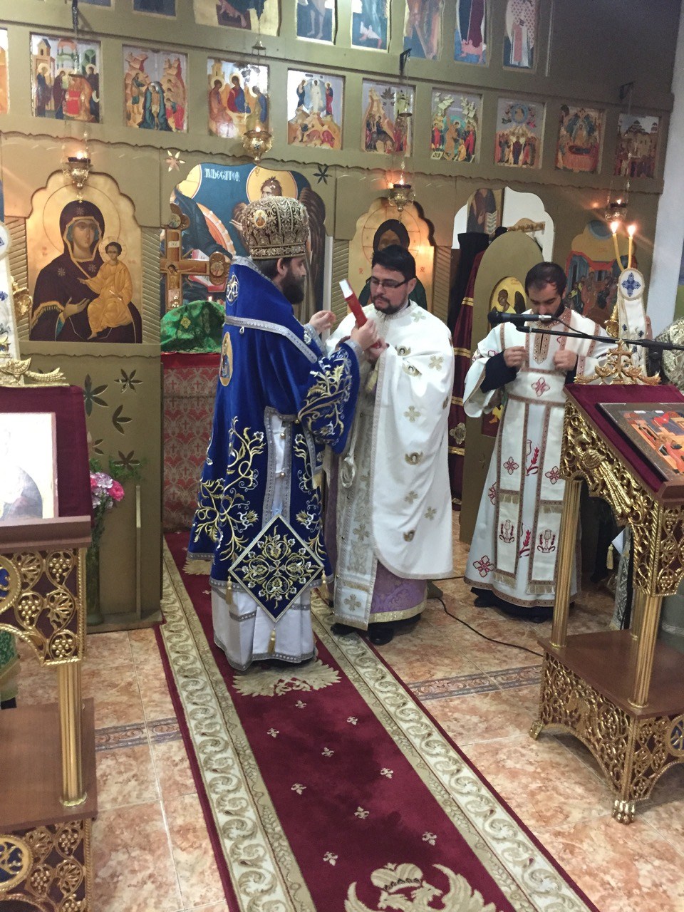 Liturghie arhierească de Buna-Vestire în Talavera de la Reina