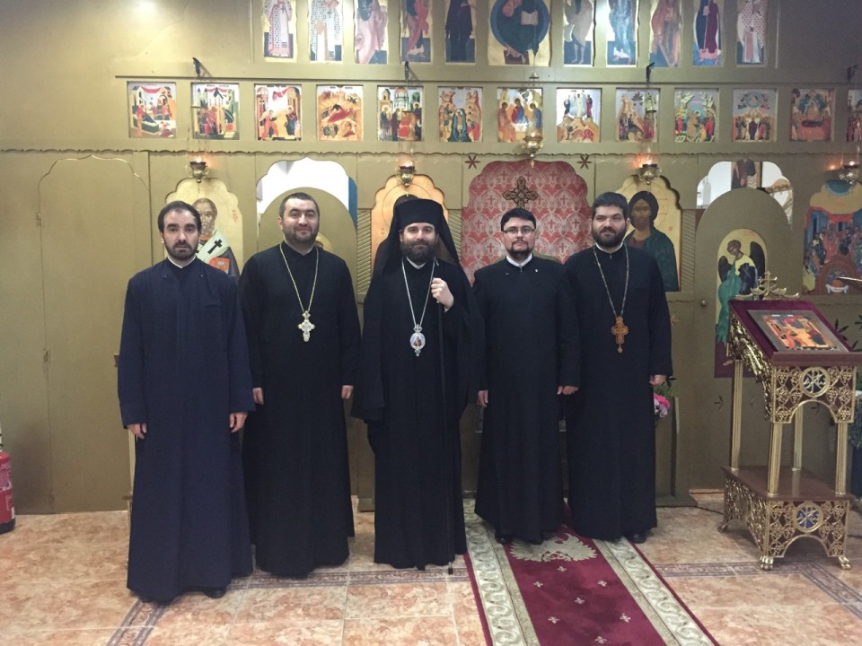 Liturghie arhierească de Buna-Vestire în Talavera de la Reina