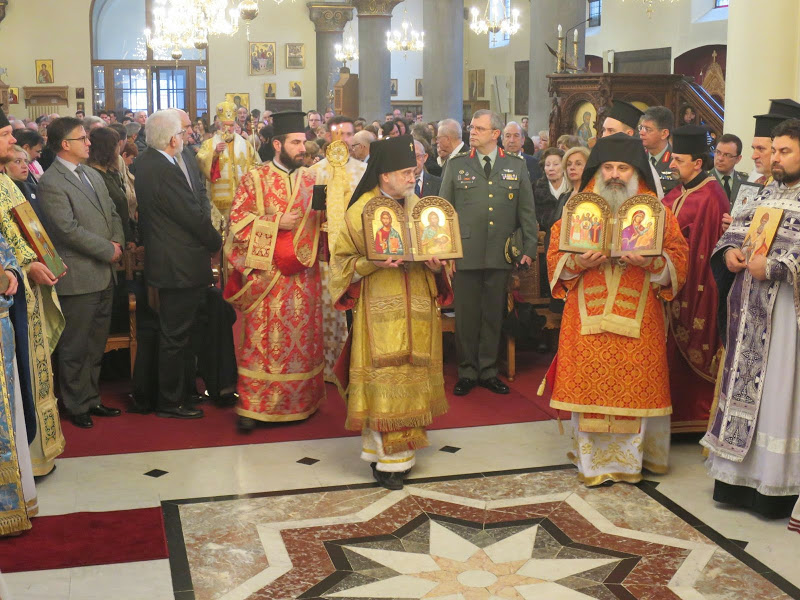 Duminica triumfului ortodoxiei sărbătorită la Bruxelles