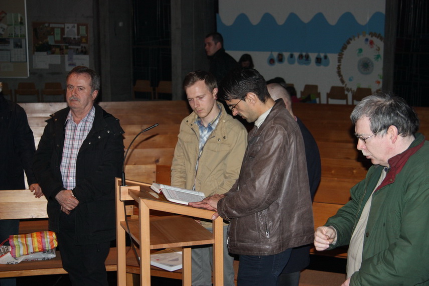 Primul Maslu de obște în parohia „Sf. Mc. Mina“ din Freiburg