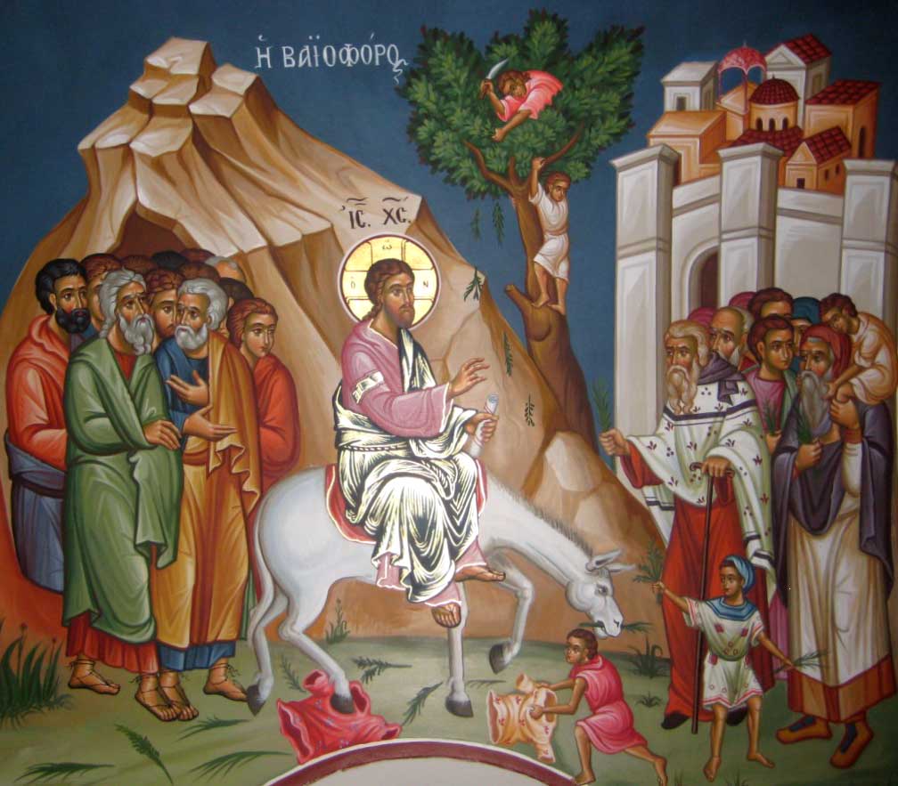 Predică la Duminica a VI-a din Post - Intrarea Domnului în Ierusalim (Sfântul Ioan Gură de Aur)