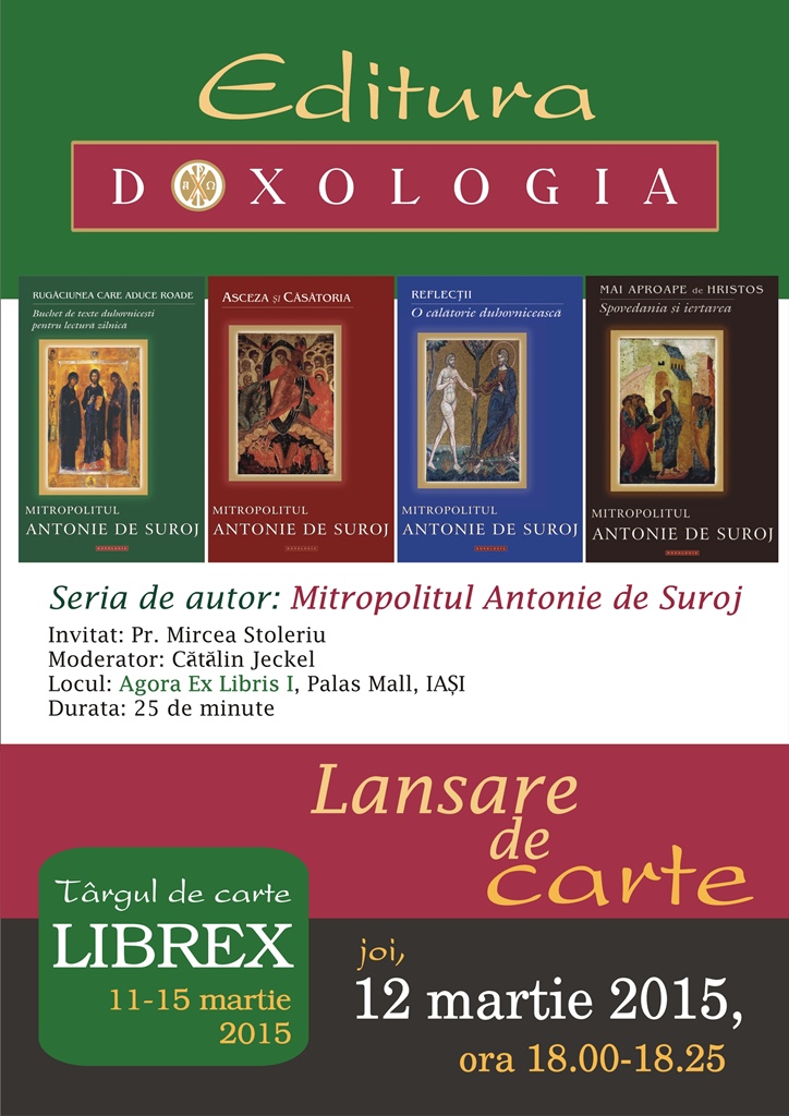 Evenimentele Editurii Doxologia la Librex 2015