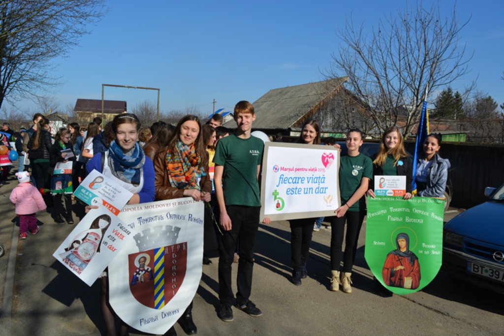 Patru zile Pro Vita în orășelul Bucecea