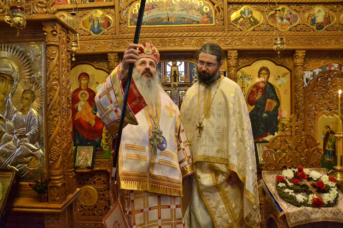 Hirotesie întru arhimandrit și hirotonie întru preot, la Mănăstirea Sângeap-Basaraba