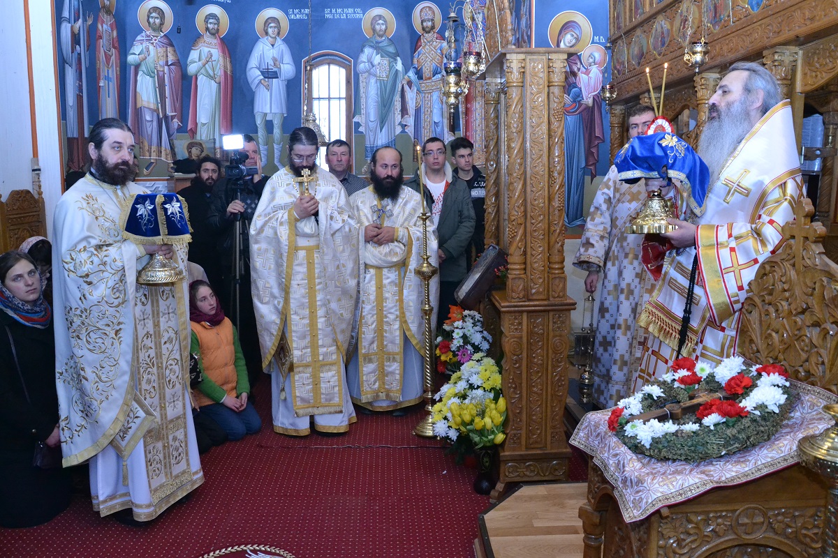 Hirotesie întru arhimandrit și hirotonie întru preot, la Mănăstirea Sângeap-Basaraba
