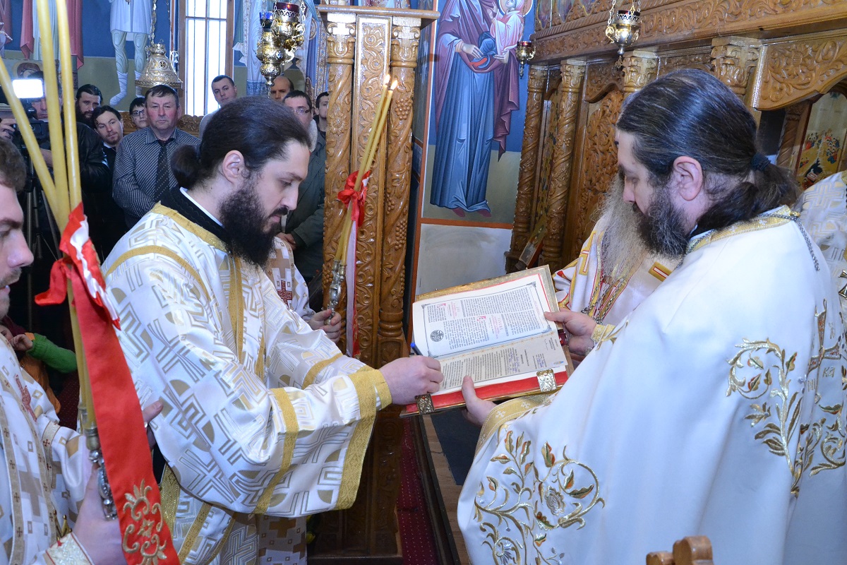 Hirotesie întru arhimandrit și hirotonie întru preot, la Mănăstirea Sângeap-Basaraba