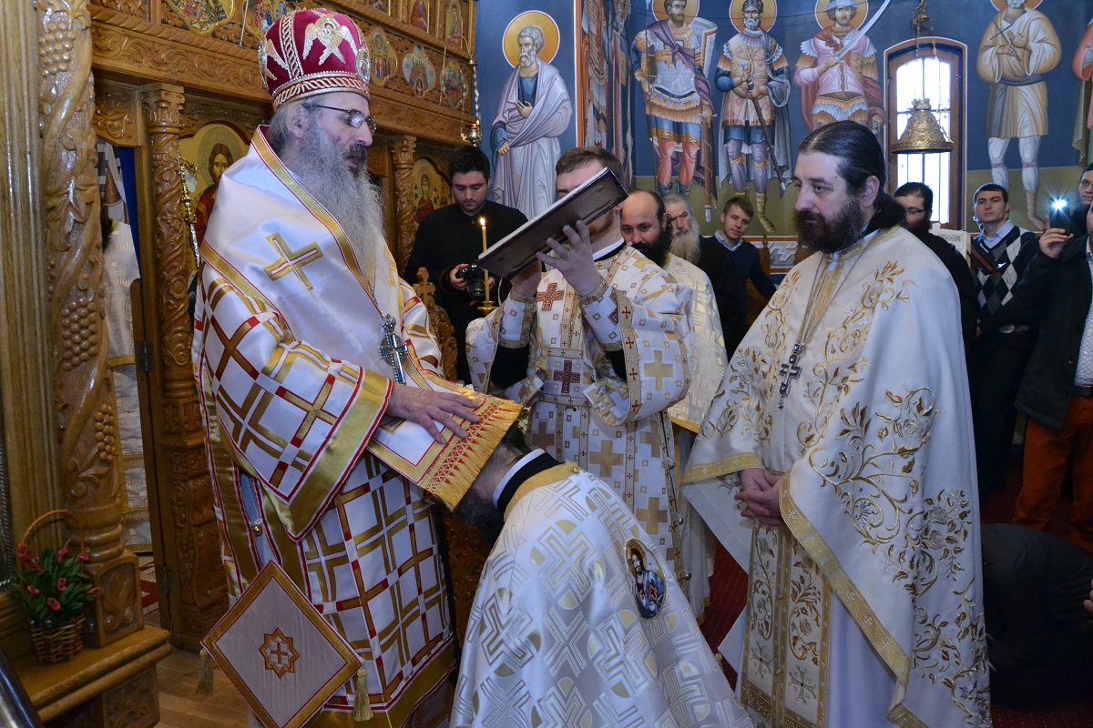 Hirotesie întru arhimandrit și hirotonie întru preot, la Mănăstirea Sângeap-Basaraba