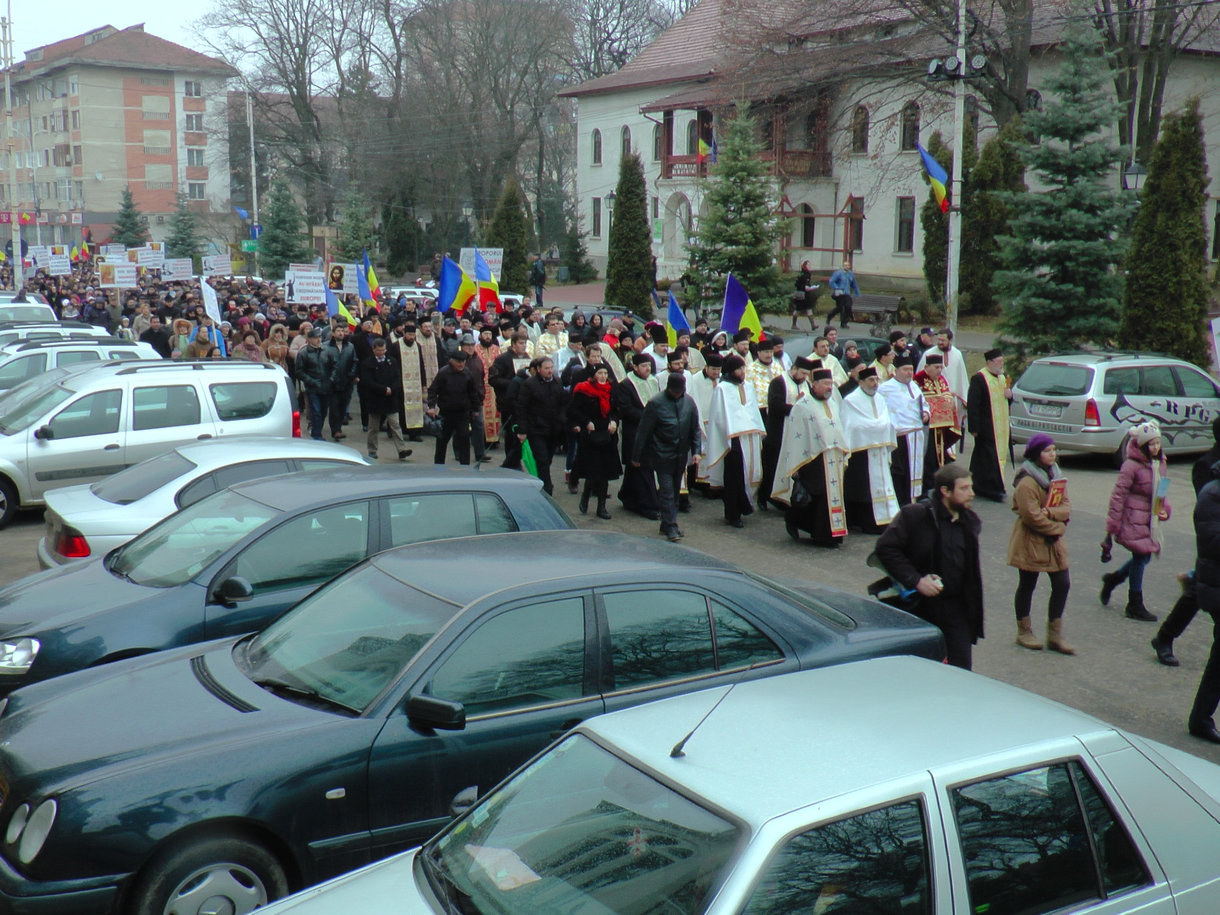 1000 de persoane, la marşul „Religia în şcoală, prioritate naţională“