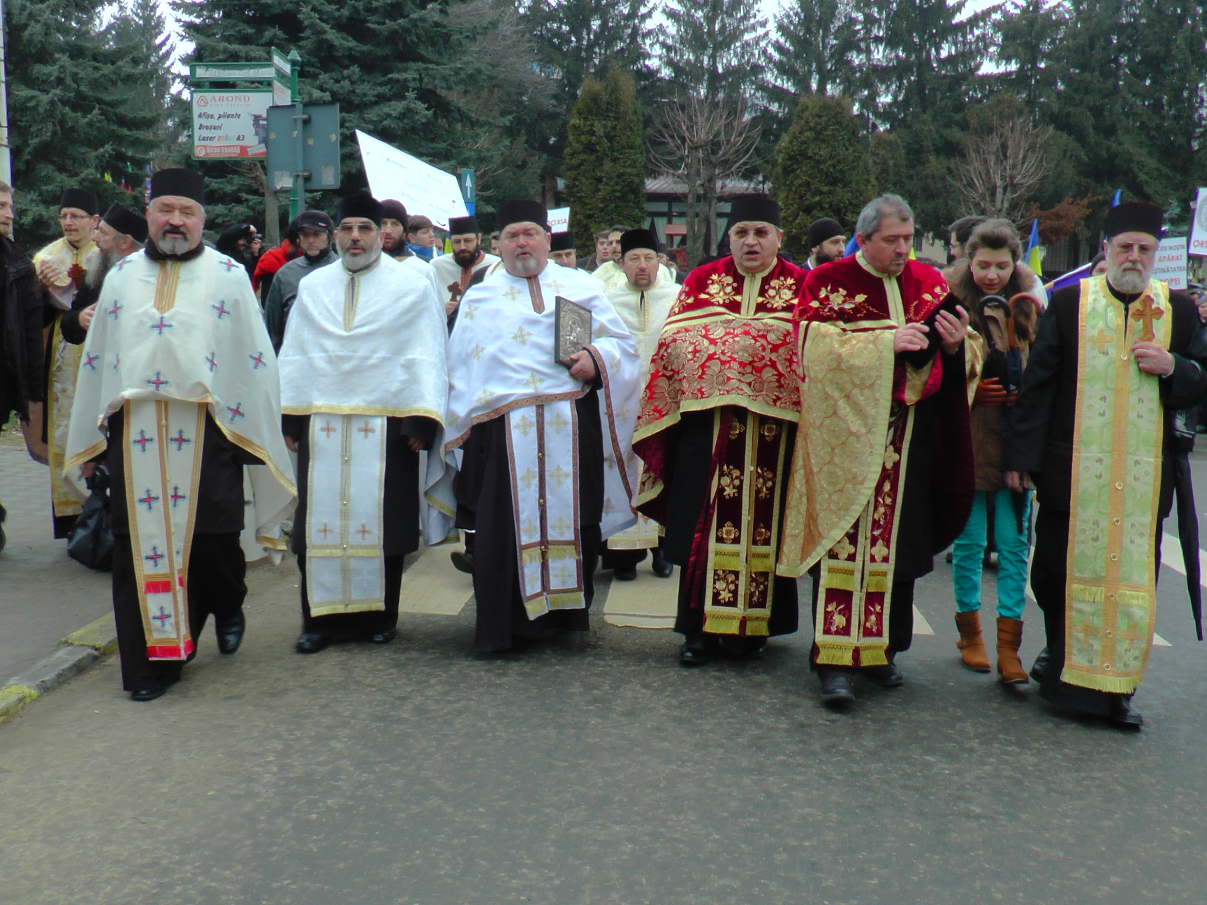 1000 de persoane, la marşul „Religia în şcoală, prioritate naţională“