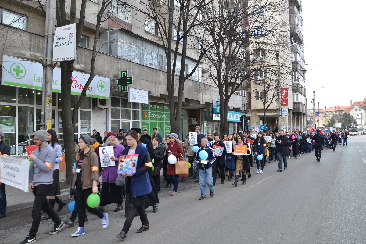 2000 de ieșeni, la Marșul pentru viață