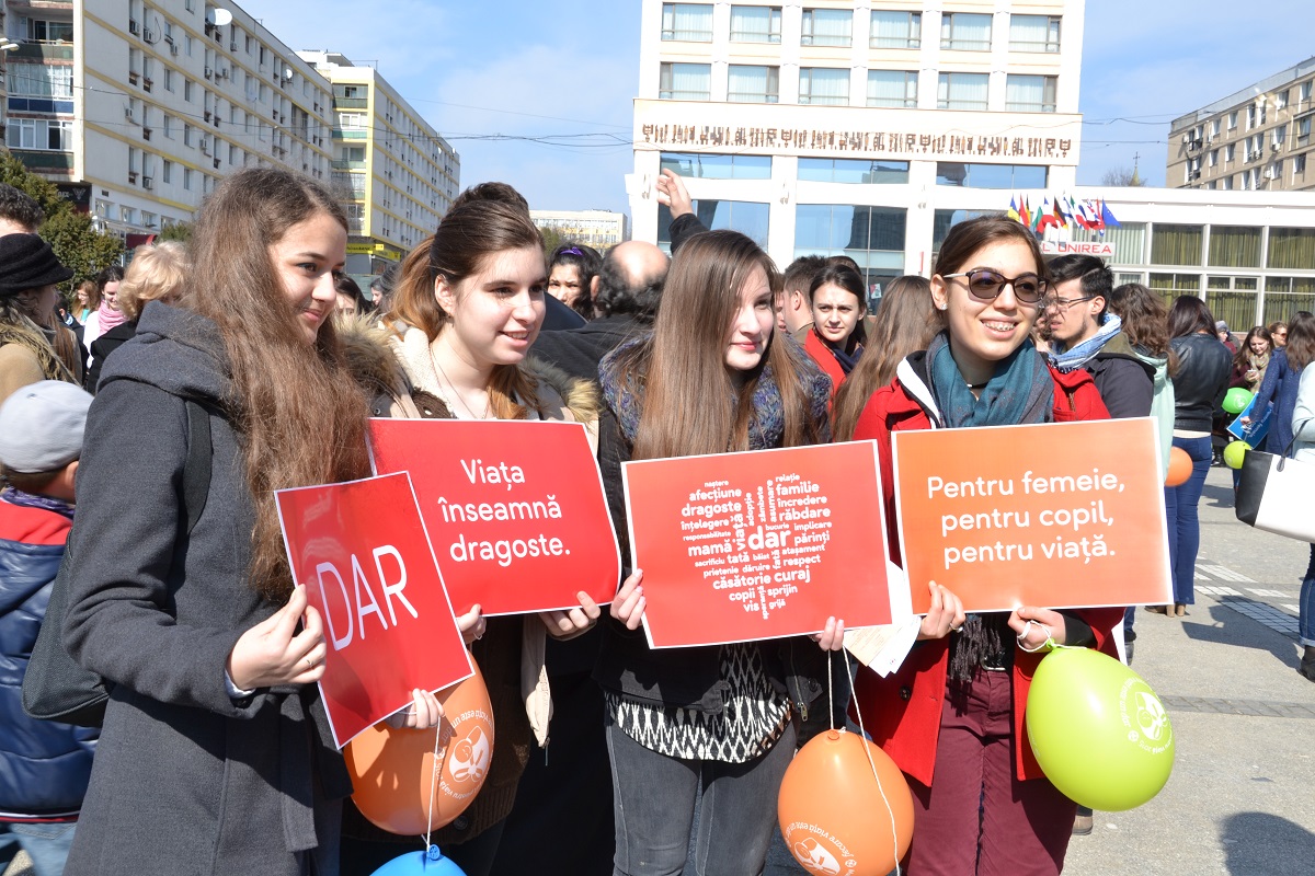 2000 de ieșeni, la Marșul pentru viață