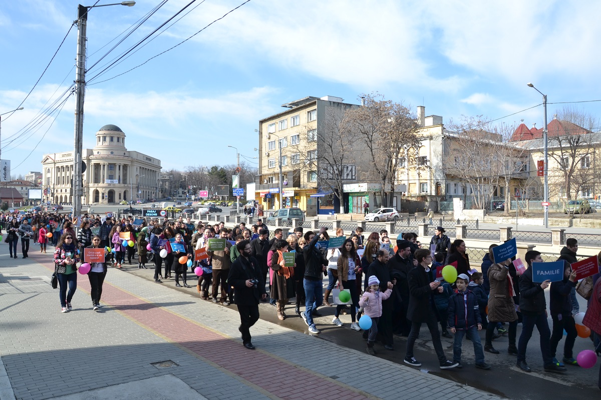 2000 de ieșeni, la Marșul pentru viață