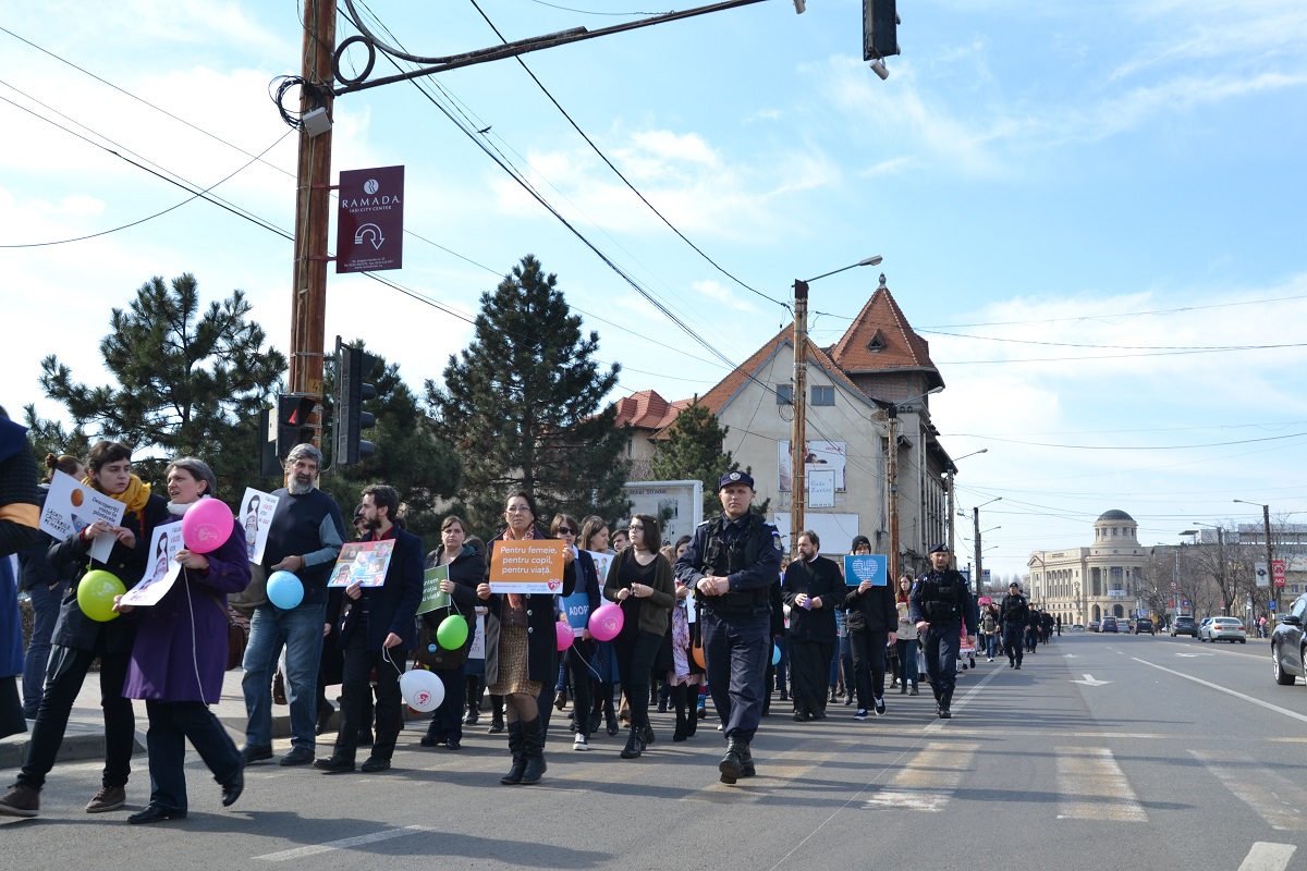 2000 de ieșeni, la Marșul pentru viață