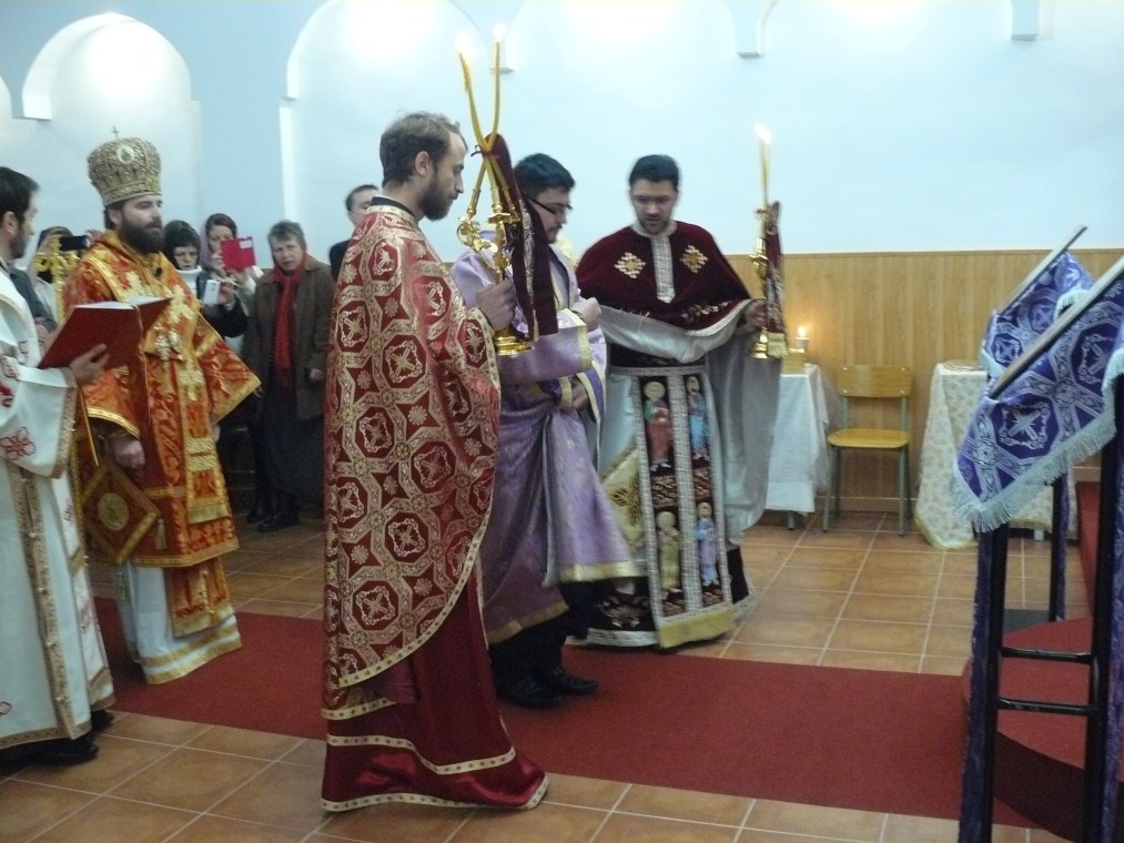 Prima slujbă arhierească în noul locaș de cult al parohiei Huesca