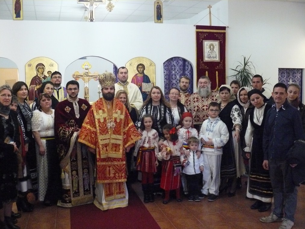 Prima slujbă arhierească în noul locaș de cult al parohiei Huesca