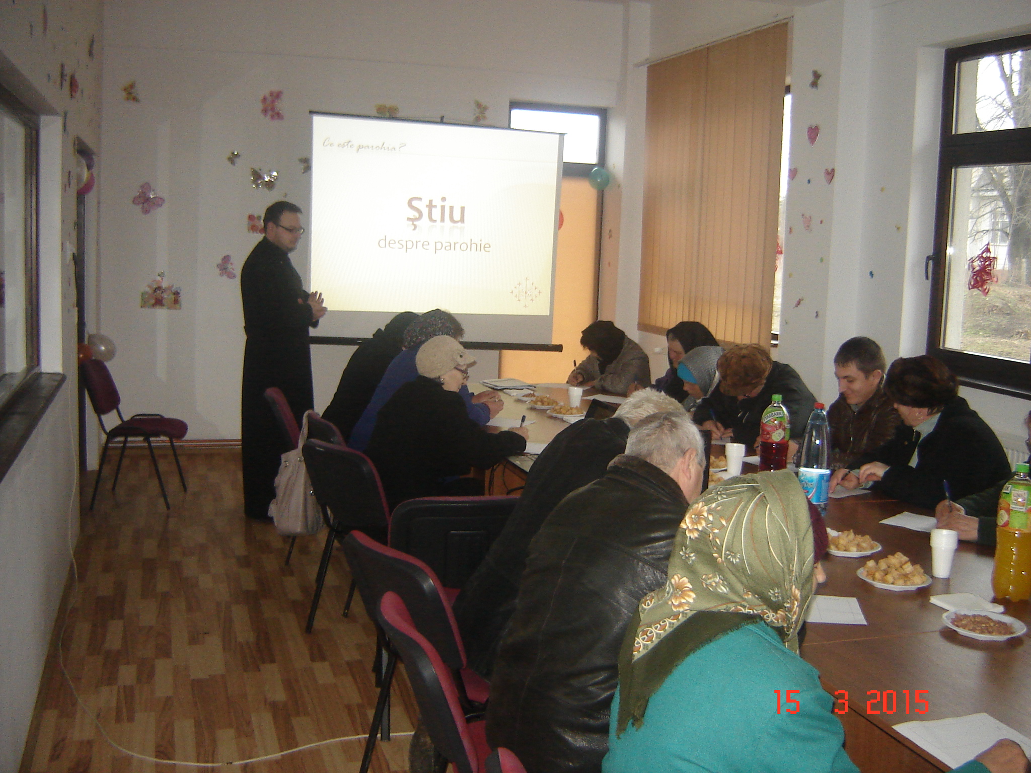 Activităţi catehetice la Poieniţa, Protopopiatul Paşcani