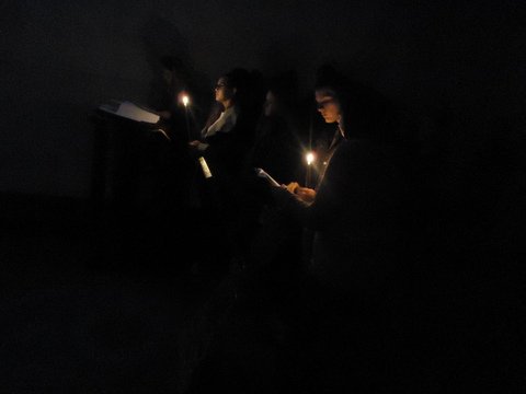 Liturghia Darurilor mai înainte Sfințite cu tinerii Nepsis la Roma