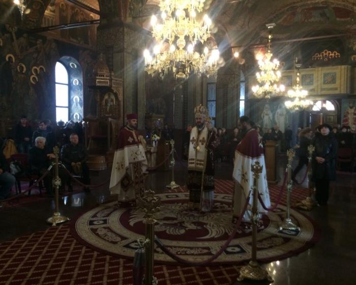 Slujire arhierească în Catedrala Episcopală din Giurgiu