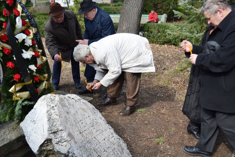 Deținuții politic și deportații în Bărăgan au fost pomeniți la Severin