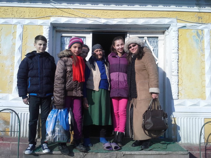 Miniproiectul „Faptele bune - poartă spre cer“