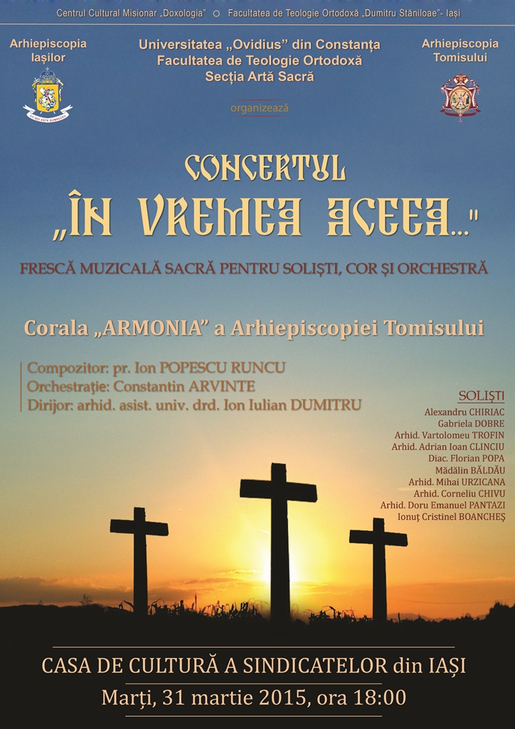 Spectacol de Paști pe scena Casei de Cultură a Sindicatelor din Iași