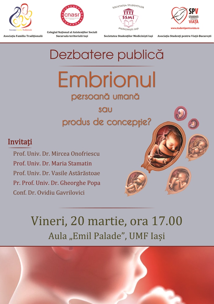 Tu știi când începe viața?