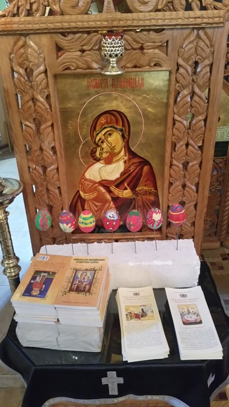 Festival de încondeiat ouă în parohia piteșteană „Sfântul Apostol Toma”