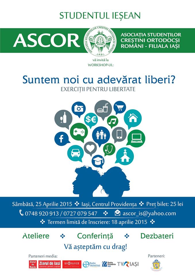 „Studentul ieşean“: primul atelier de lucru organizat de ASCOR Iaşi pentru tineri