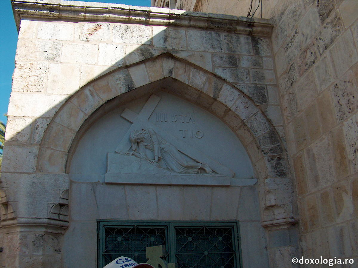 Cea dintâi cădere a Mântuitorului sub povara Crucii