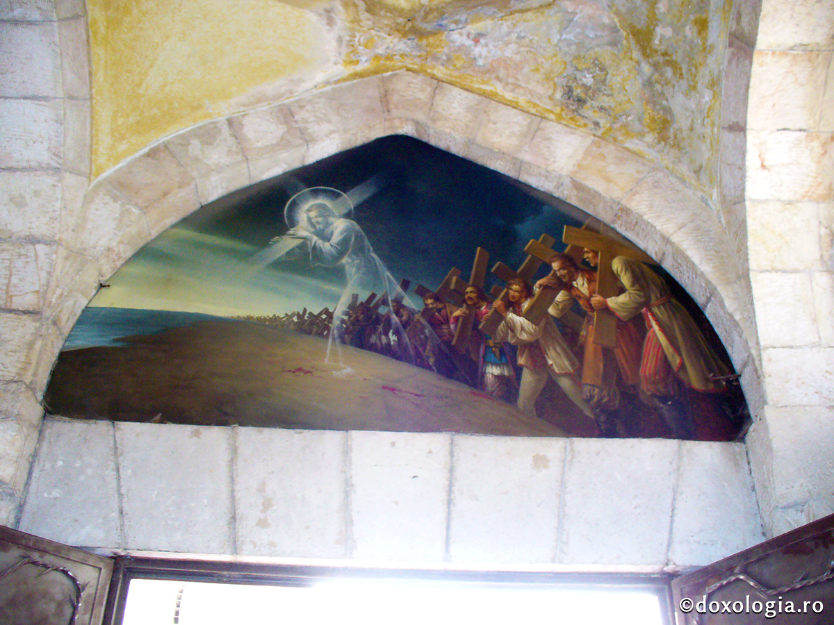 Cea dintâi cădere a Mântuitorului sub povara Crucii