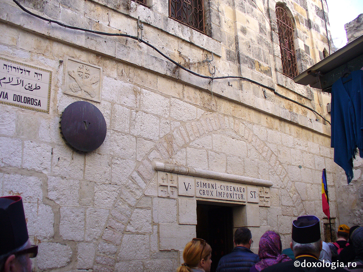 Urma Palmei lui Iisus - întâlnirea cu Simon Cirineanul