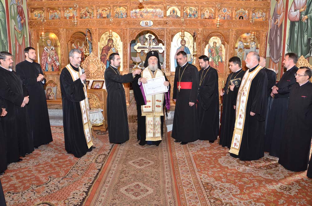 Instalare de protoiereu la protoieria Târgoviște Sud