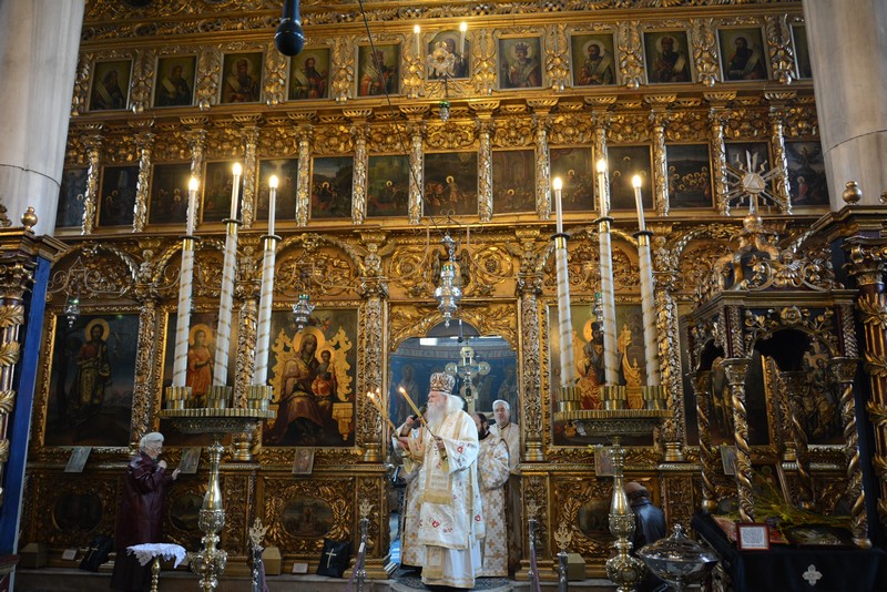 Sărbătoarea Floriilor la Biserica Bărboi din Iaşi