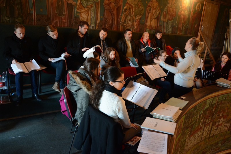 Sărbătoarea Floriilor la Biserica Bărboi din Iaşi