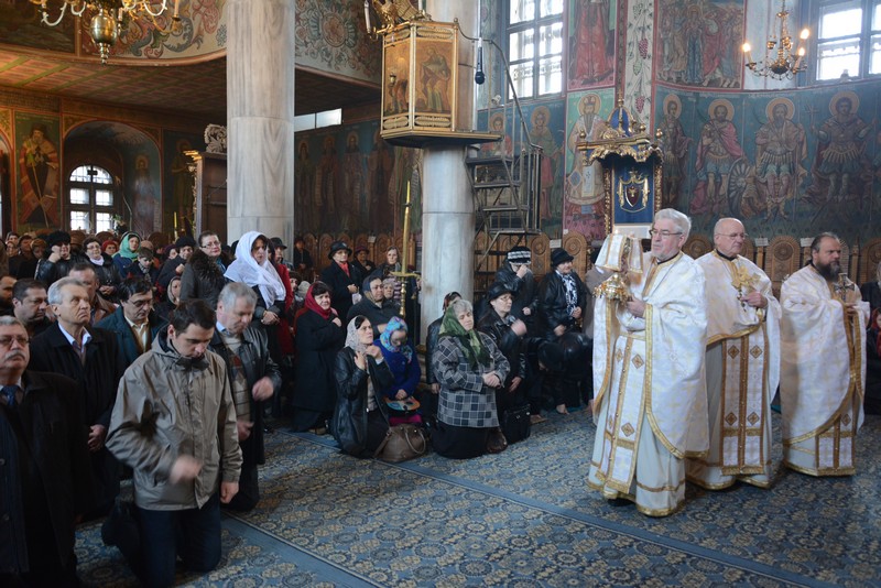 Sărbătoarea Floriilor la Biserica Bărboi din Iaşi