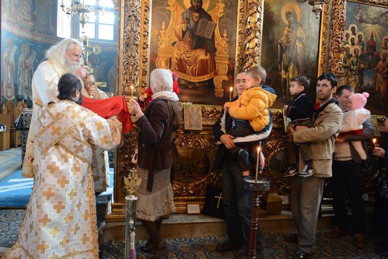 Sărbătoarea Floriilor la Biserica Bărboi din Iaşi