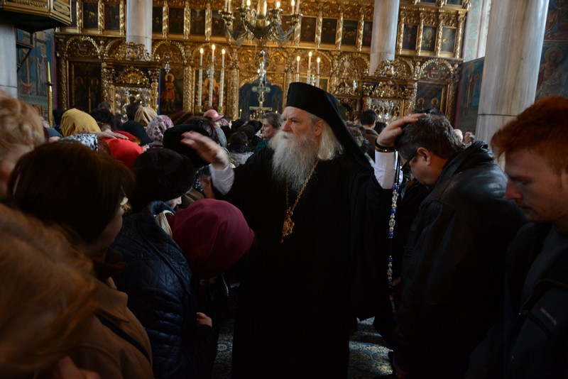 Sărbătoarea Floriilor la Biserica Bărboi din Iaşi