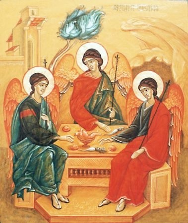 Numai omul a fost făcut după Chipul Cel în trei ipostasuri