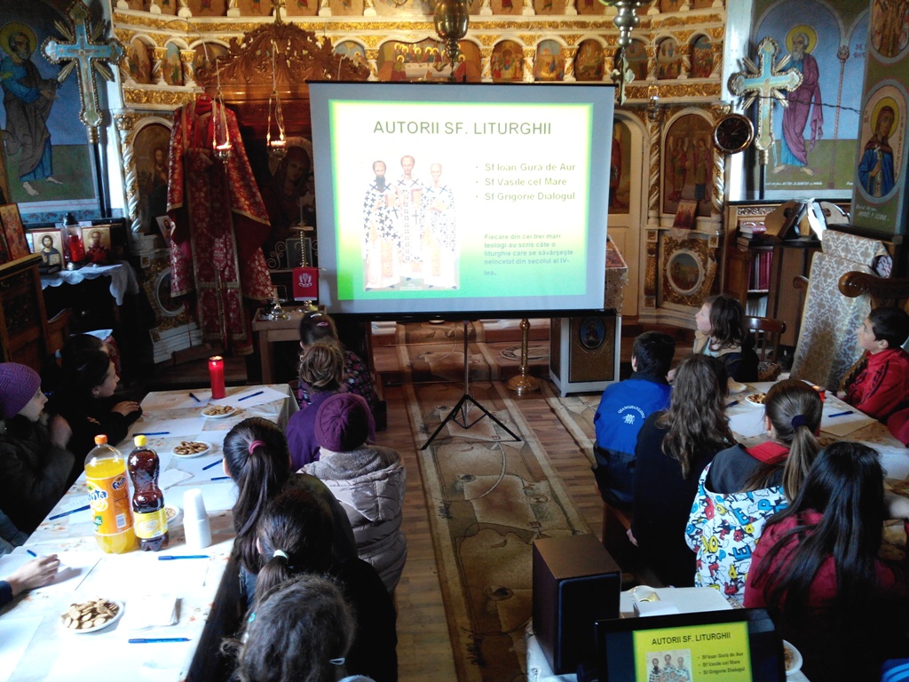 „Sfânta Liturghie pe înţelesul copiilor“, în Parohia Poieniţa „Sfânta Liturghie pe înţelesul copiilor“, în Parohia Poieniţa