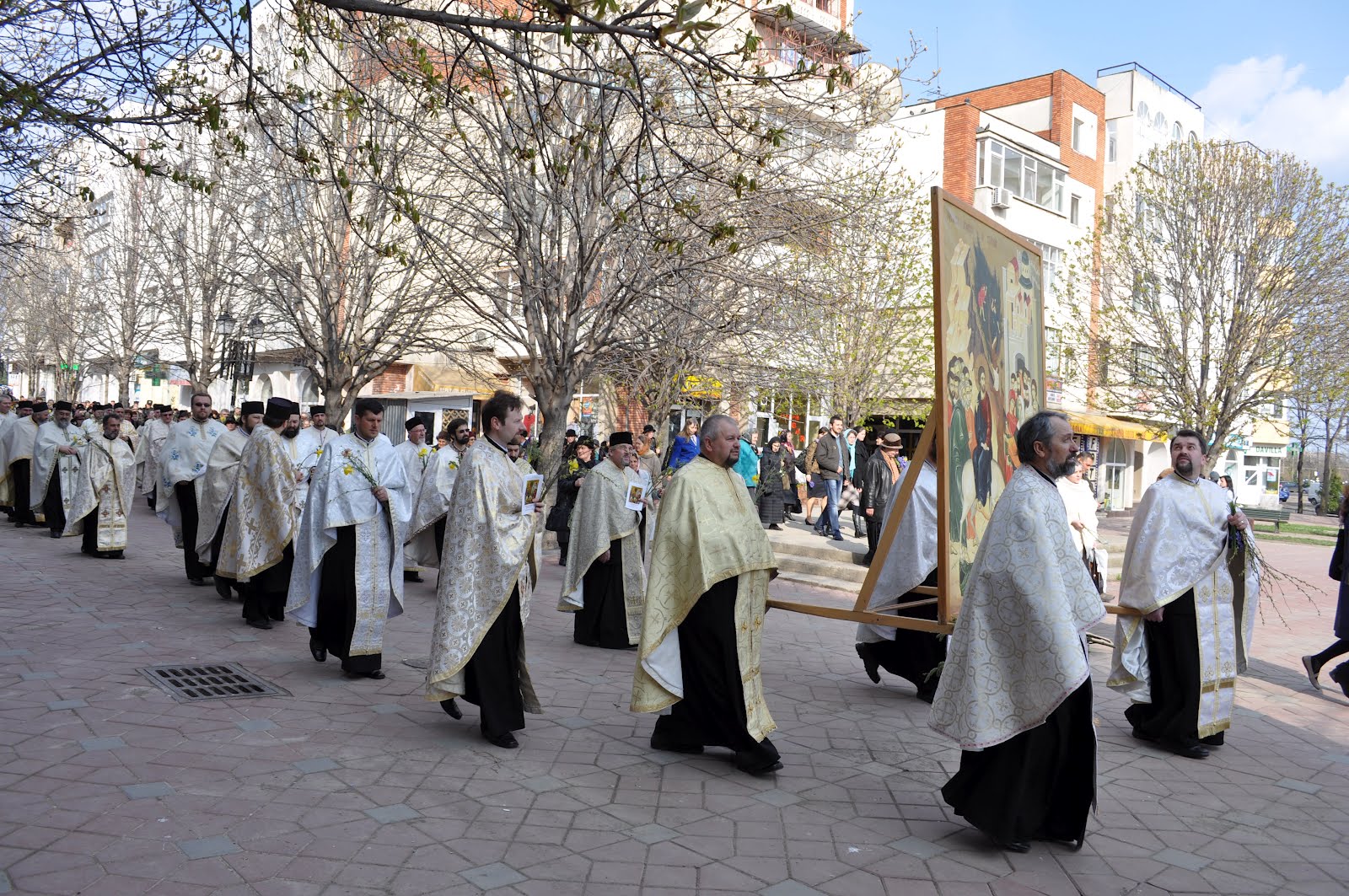 Pelerinajul de Florii în Eparhia Iaşilor