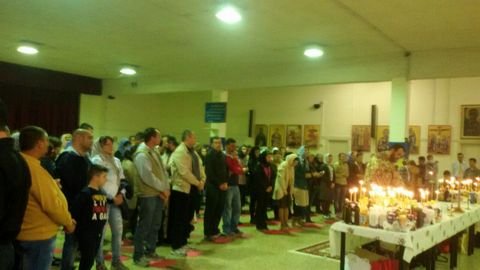 Icoana Maicii Domnului de la schitul Prodromu în parohia „Zămislirea Maicii Domnului” din Roma