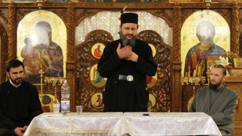 Icoana Maicii Domnului - Prodromița în parohia „Înălțarea Sfintei Cruci” din Roma