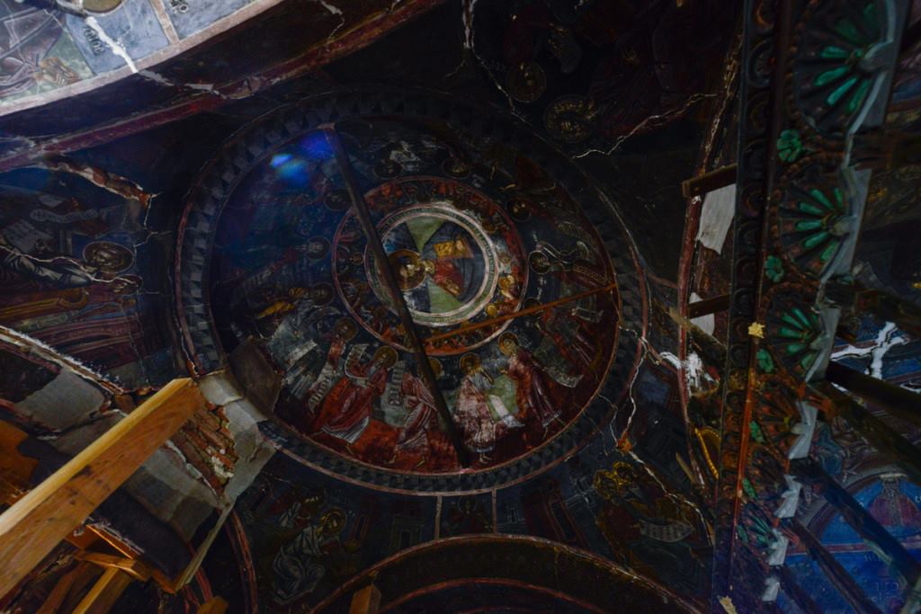 Fresca / Foto: Irinel Cîrlănaru Paraclisul Sfântul Gheorghe – Provata, Athos