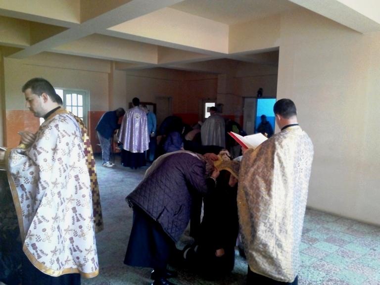 Taina Sfântului Maslu la Spitalul Orășenesc Moldova Nouă Taina Sfântului Maslu la Spitalul Orășenesc Moldova Nouă