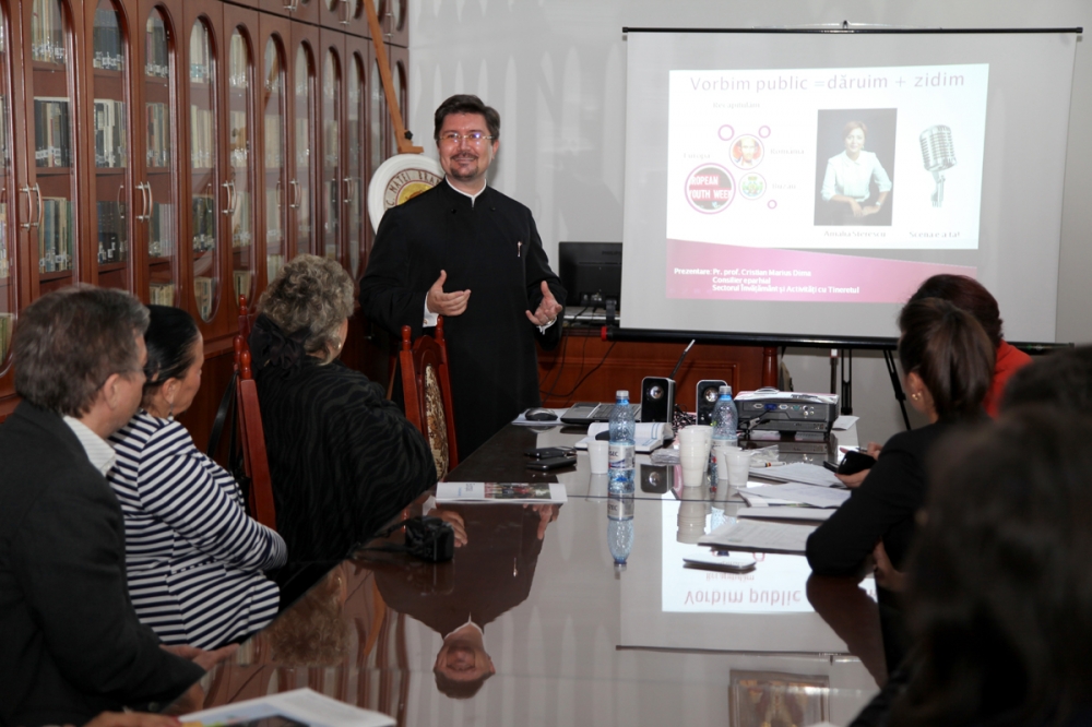 Ateliere de discurs public la Centrul eparhial din Buzău