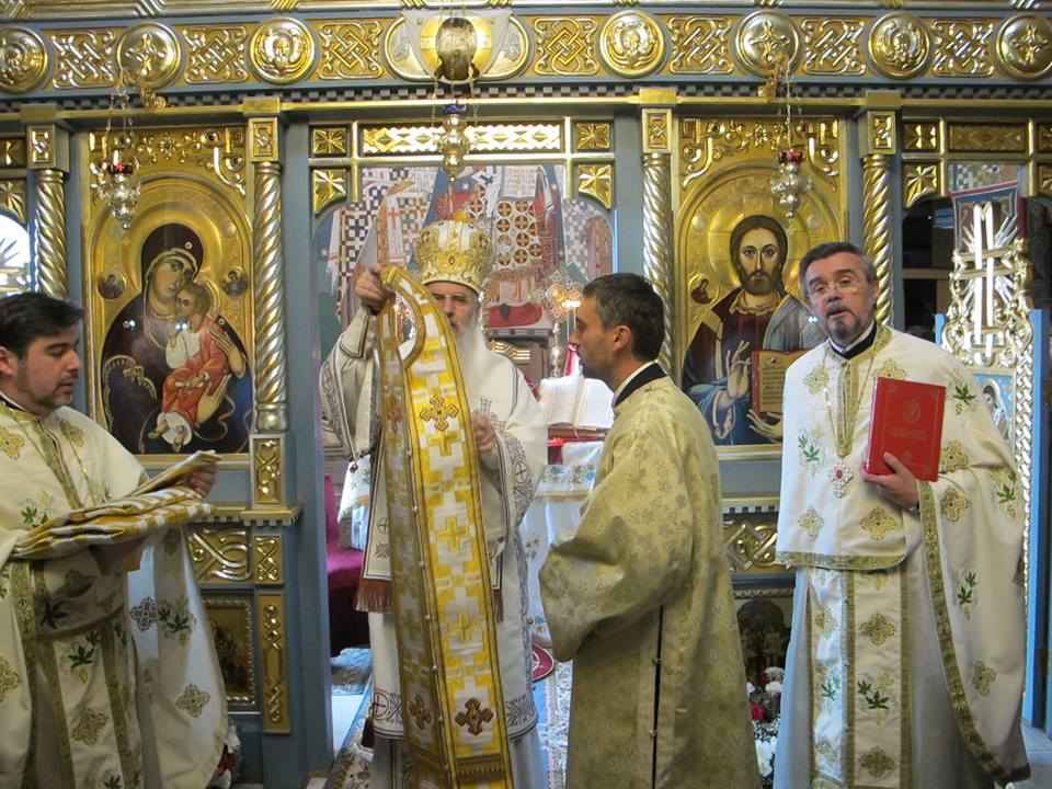 Slujire arhierească la Viena şi hirotonie întru preot pentru noua parohie din St. Pölten, Austria