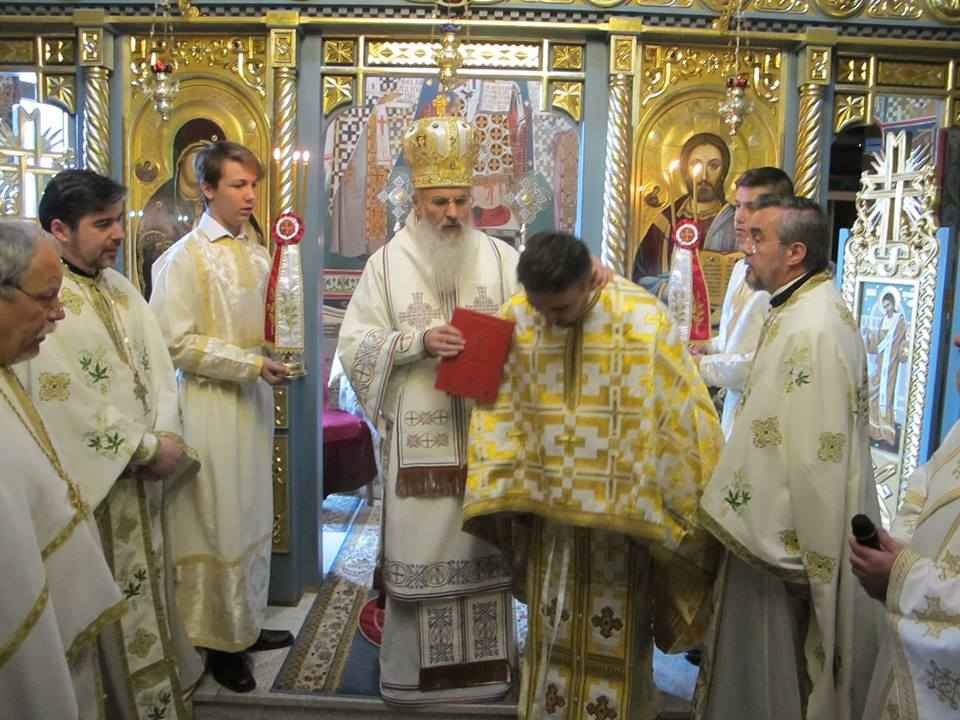 Slujire arhierească la Viena şi hirotonie întru preot pentru noua parohie din St. Pölten, Austria