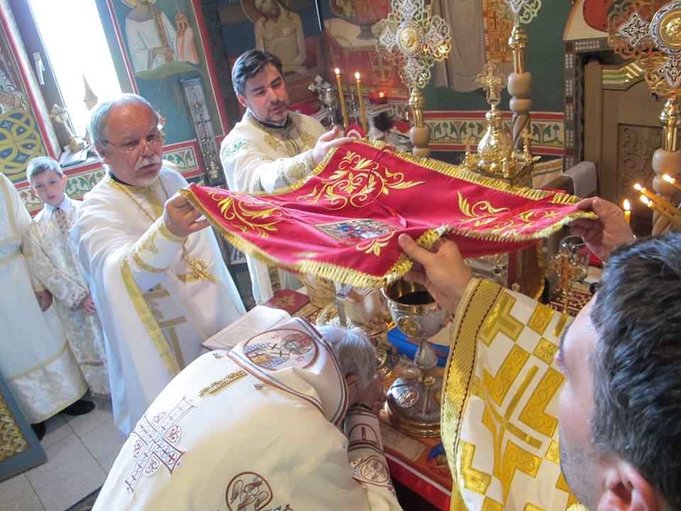 Slujire arhierească la Viena şi hirotonie întru preot pentru noua parohie din St. Pölten, Austria